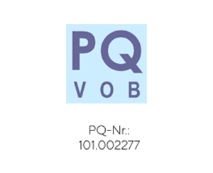 PQ VOB Zertifikat